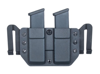 Приталенный подсумок под 2 магазина Глок Kydex в интернет-магазине Warrior Format Приталенный подсумок под 2 магазина Глок Kydex в Warrior Format