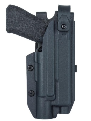 Кобура Тактика для Glock 17 /19 с фонарем SureFire X300 на выносной платформе в Warrior Format