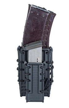 Подсумок Спаренный для магазина AK/AR и пистолет с креплением для системы MOLLE
