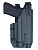 Кобура для Glock 17/19/МПЛ с фонарем Olight Baldr PRO Тактическая на выносной платформе  на Салазках