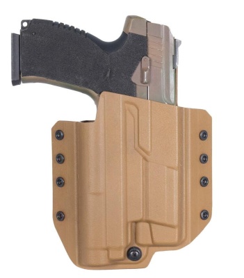 Кобура поясная с фонарем Зенит мини Клещ для пистолета Ярыгина в Warrior Format