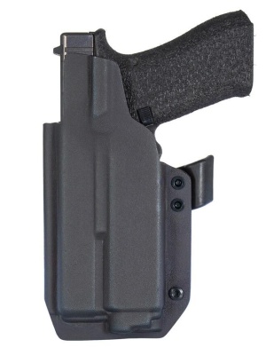 Кобура для Glock 17/19 с фонарем Зенит мини клещ скрытая в Warrior Format