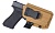 Кобура для Glock 17 с фонарем Olight Valkyrie  S/Mini скрытая
